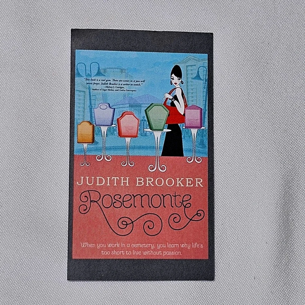 Rosemonte Judith Brooker First‎ Edition Paperback 2014 Paranormal Romance Novel